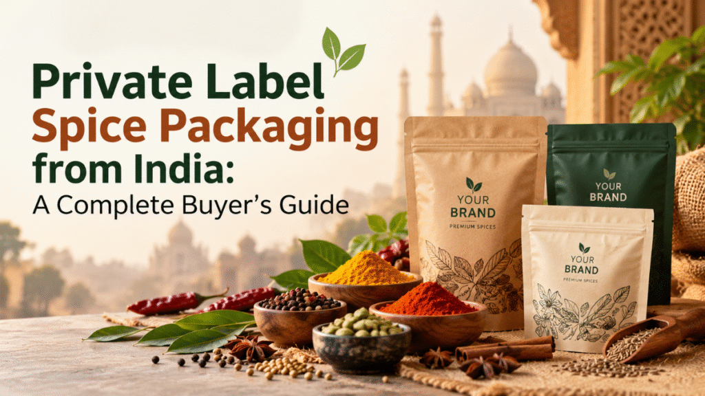 Private Label Spice Packaging from India
