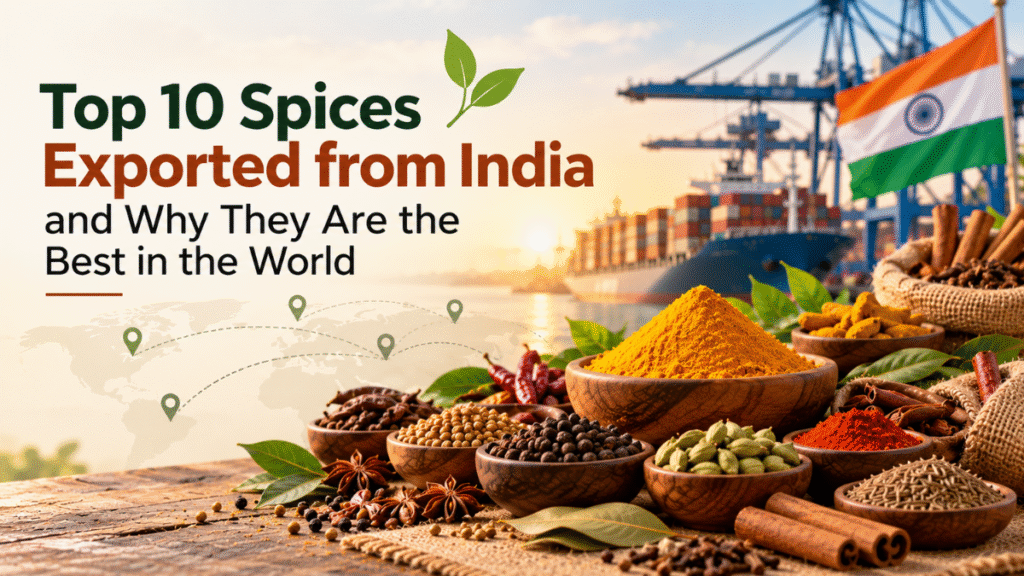 Top 10 Spices Exported from India