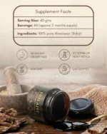 Shilajit resin