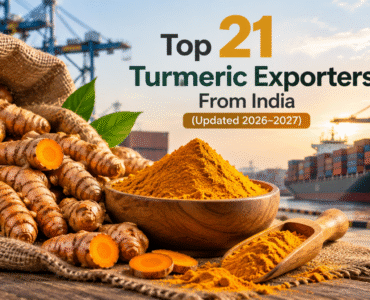 Top Turmeric Exporters From India
