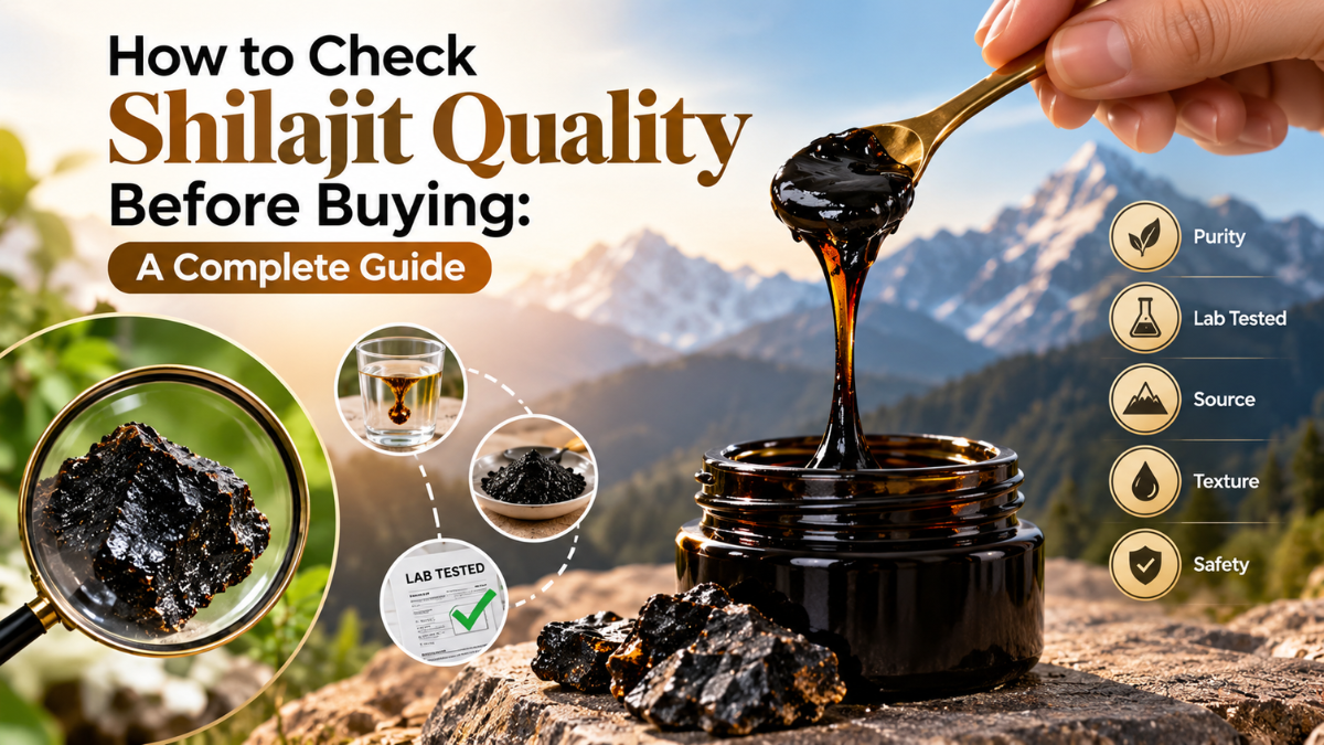 How to Check Shilajit Quality Before Buying: A Complete Guide