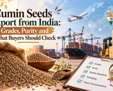 Cumin Seeds Export from India: Grades, Purity & Buyer Checks